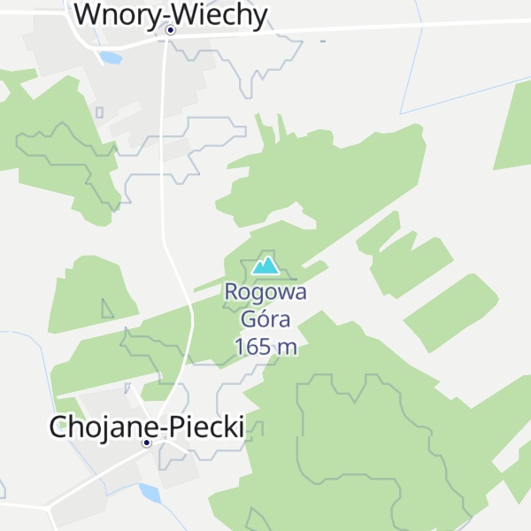Map of Rogowa Góra