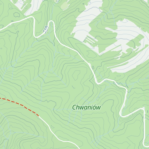Map of Średni Grab