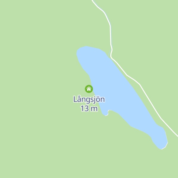 Map of Långsjön