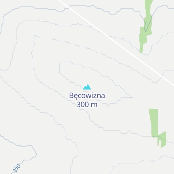 Map of Bęcowizna