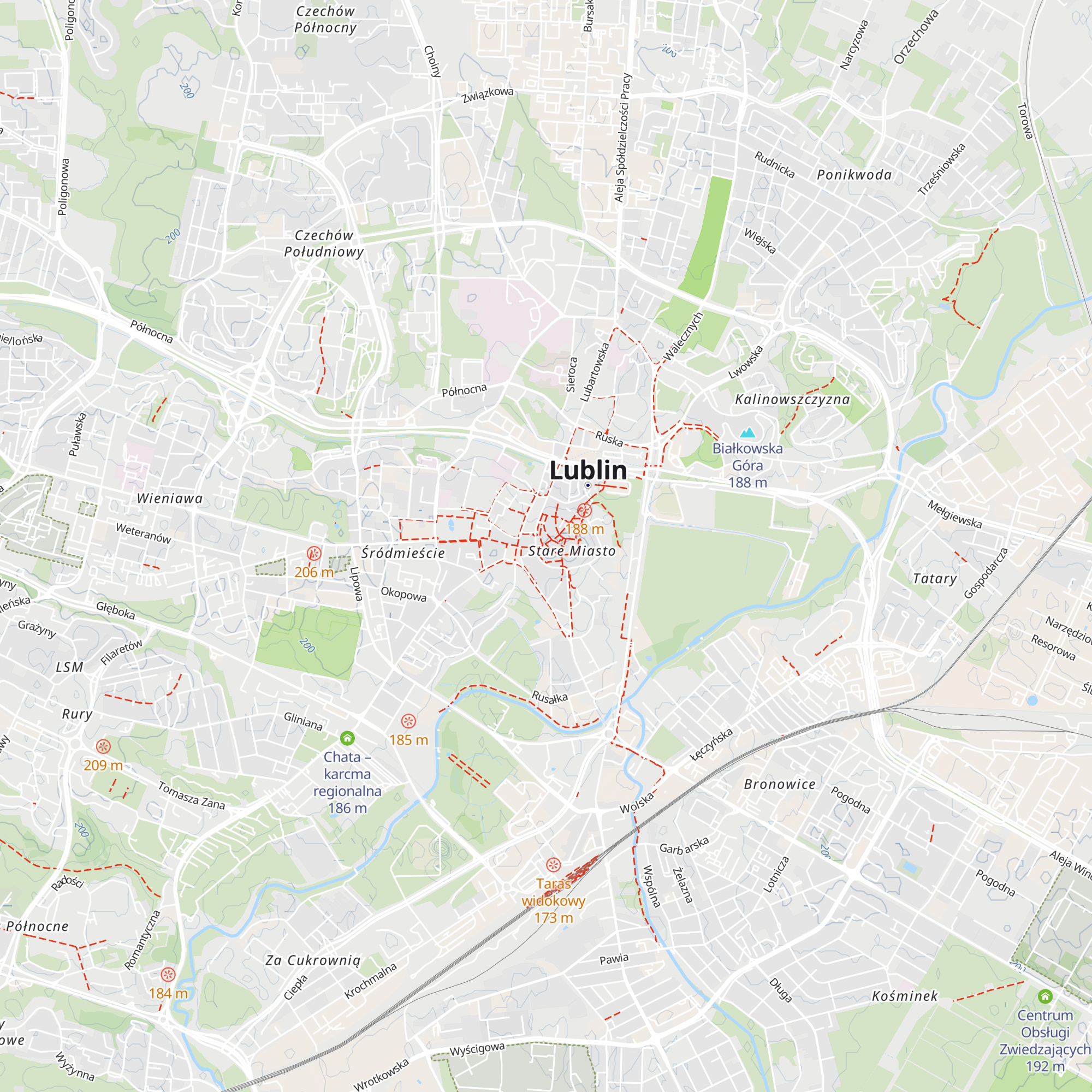 Centrum Inspiracji Turystycznej map