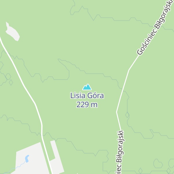 Map of Lisia Góra