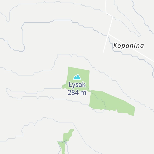 Map of Łysak