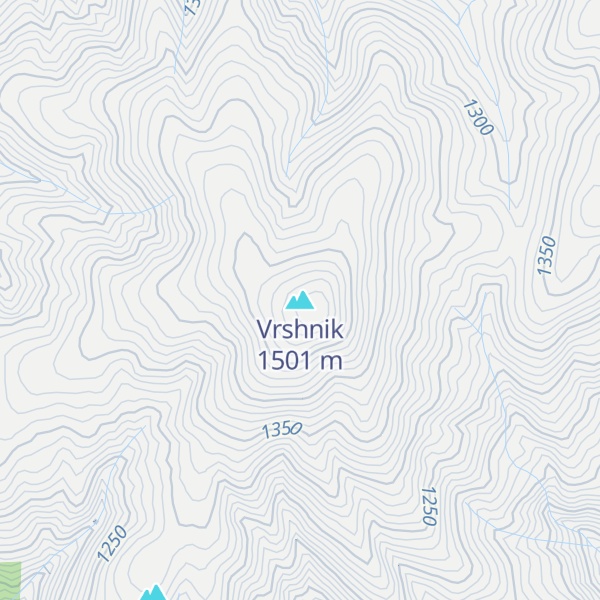 Map of Vrshnik