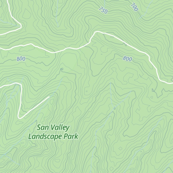 Map of Prypir Wyżny