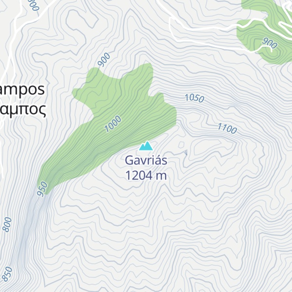 Map of Gavriás