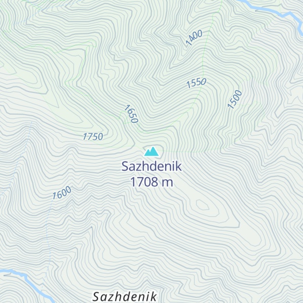 Map of Sazhdenik
