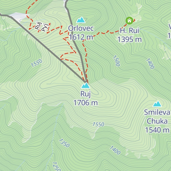 Map of Ruj