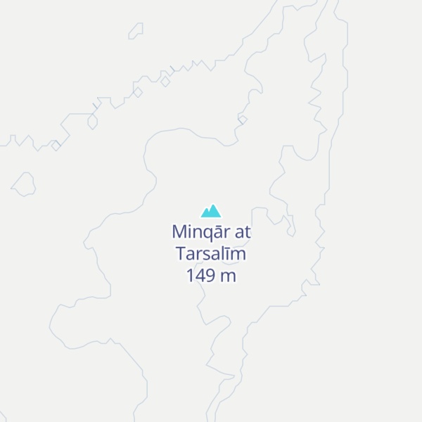 Map of Minqār at Tarsalīm