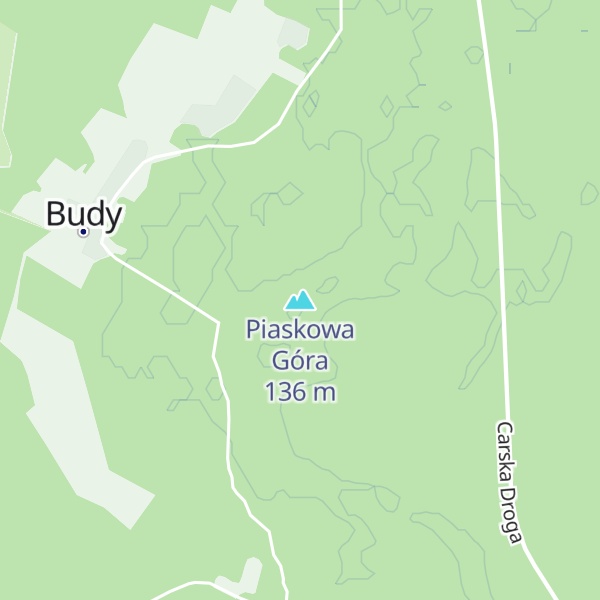 Map of Piaskowa Góra