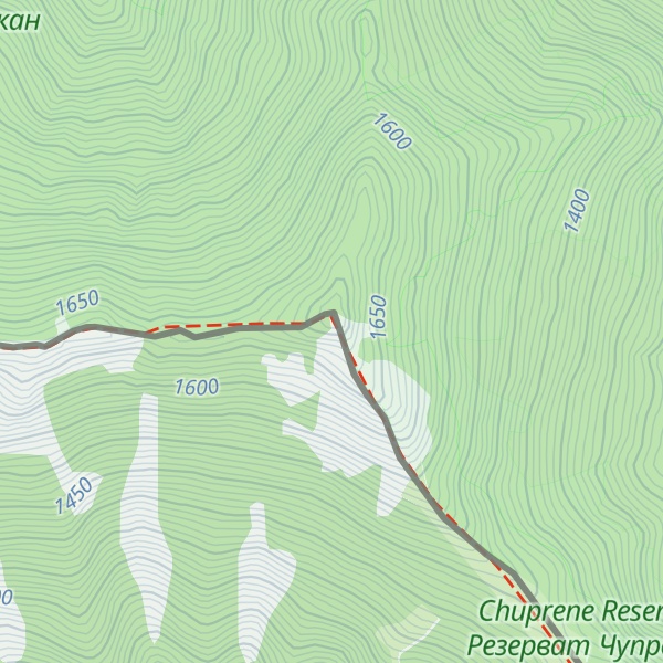 Map of Hajdučki kamen