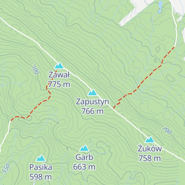 Map of Zapustyn