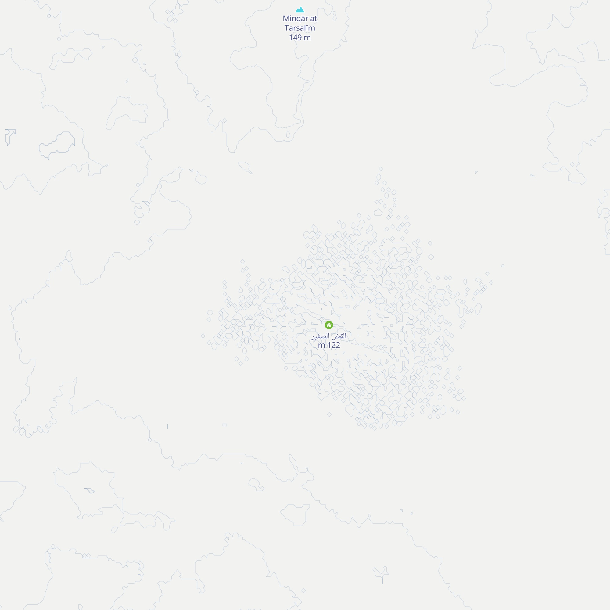 القض الصغير map