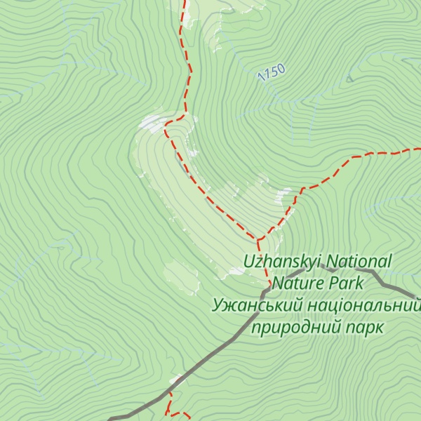 Map of Wielka Rawka