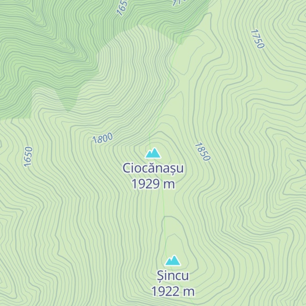 Map of Ciocănașu