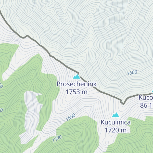Map of Prosechenink