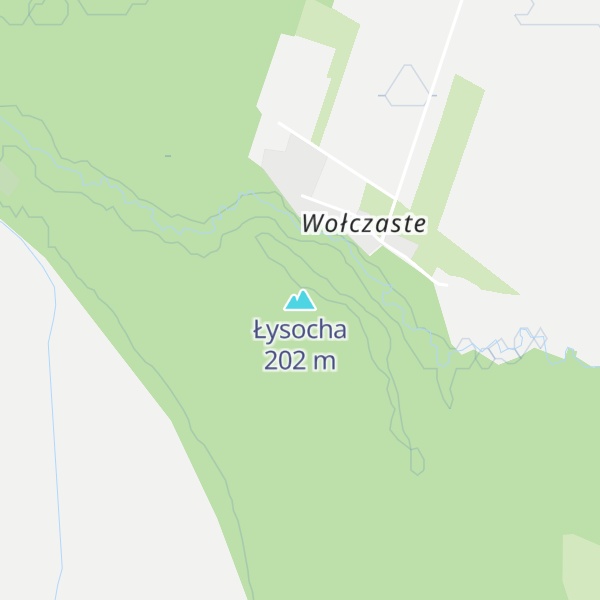 Map of Łysocha