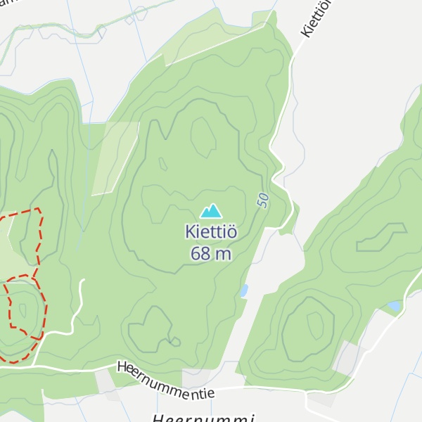 Map of Kiettiö