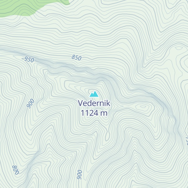 Map of Vedernik
