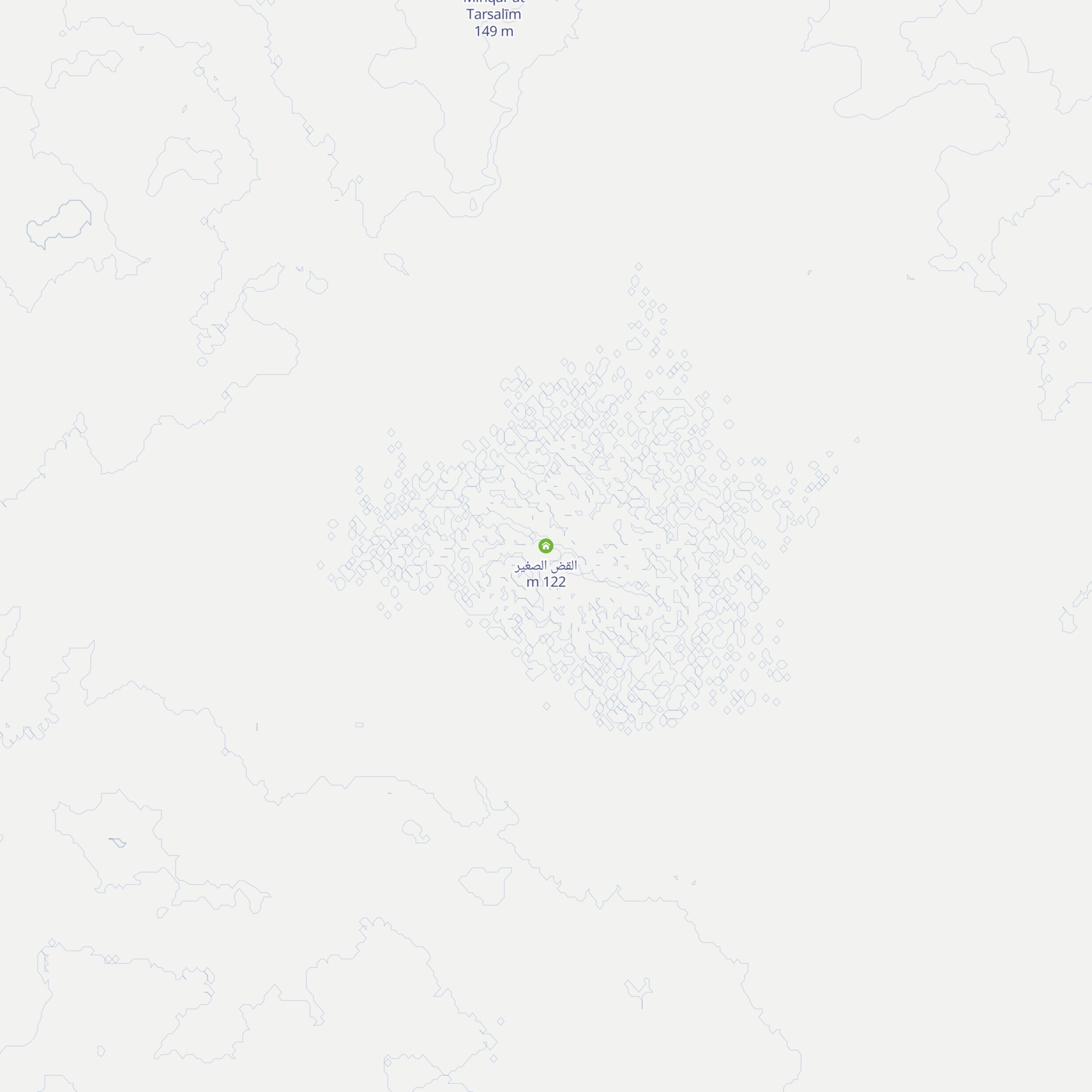 القض الصغير map