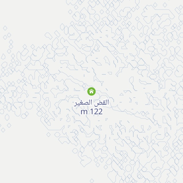 Map of القض الصغير