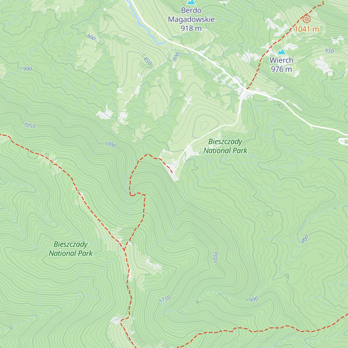 Bacówka PTTK Pod Małą Rawką map