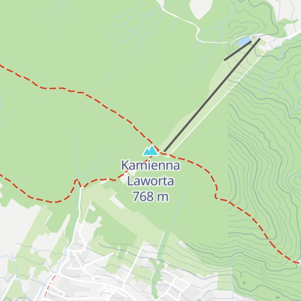 Map of Kamienna Laworta