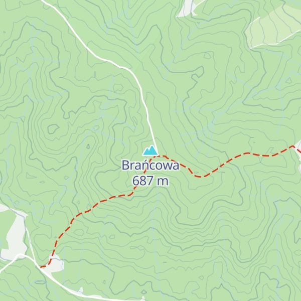 Map of Brańcowa