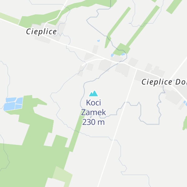 Map of Koci Zamek