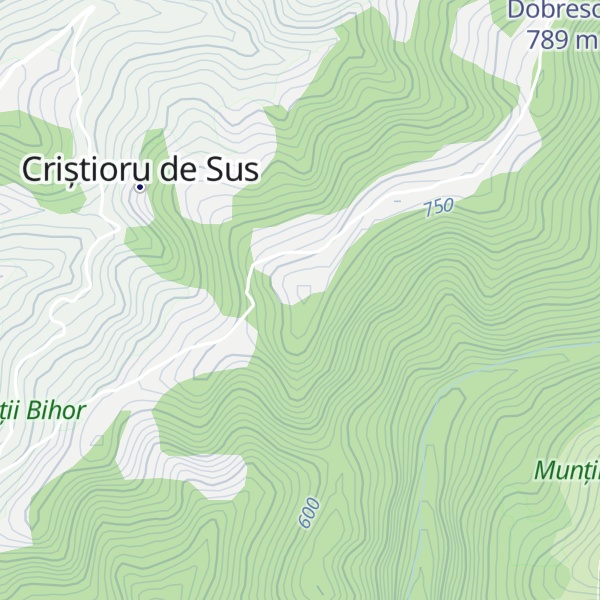 Map of Dealu Chicera Mihocești