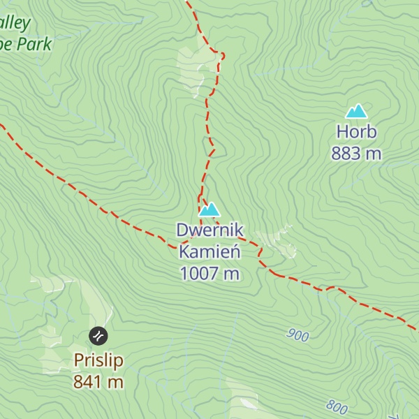 Map of Dwernik Kamień