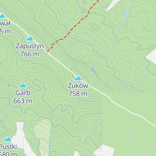 Map of Żuków