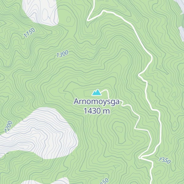 Map of Katafygio Parnona "George Pierce"