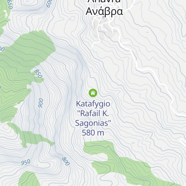 Map of Katafygio "Rafail K. Sagonias"