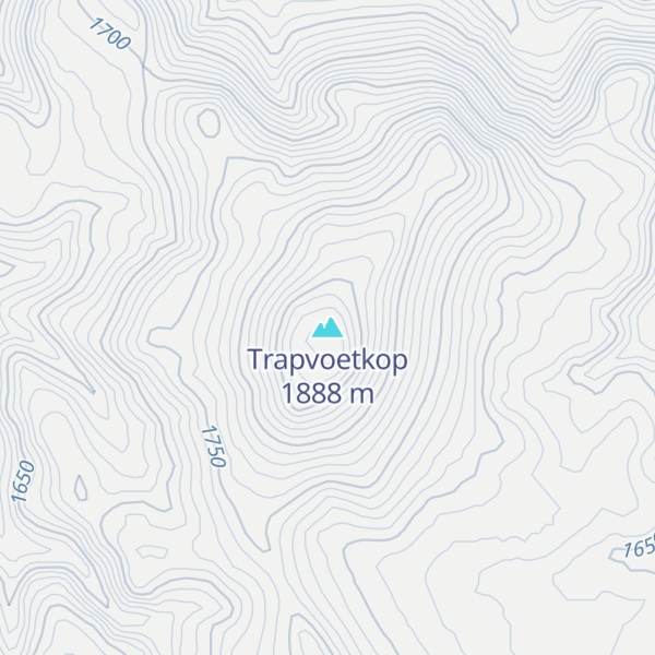 Map of Trapvoetkop