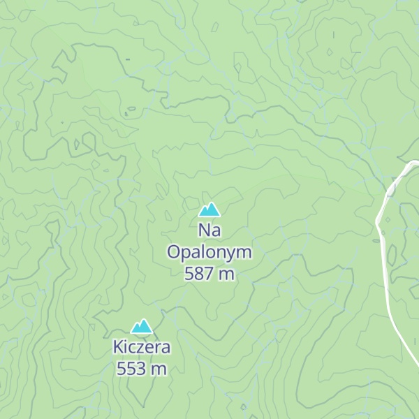 Map of Na Opalonym