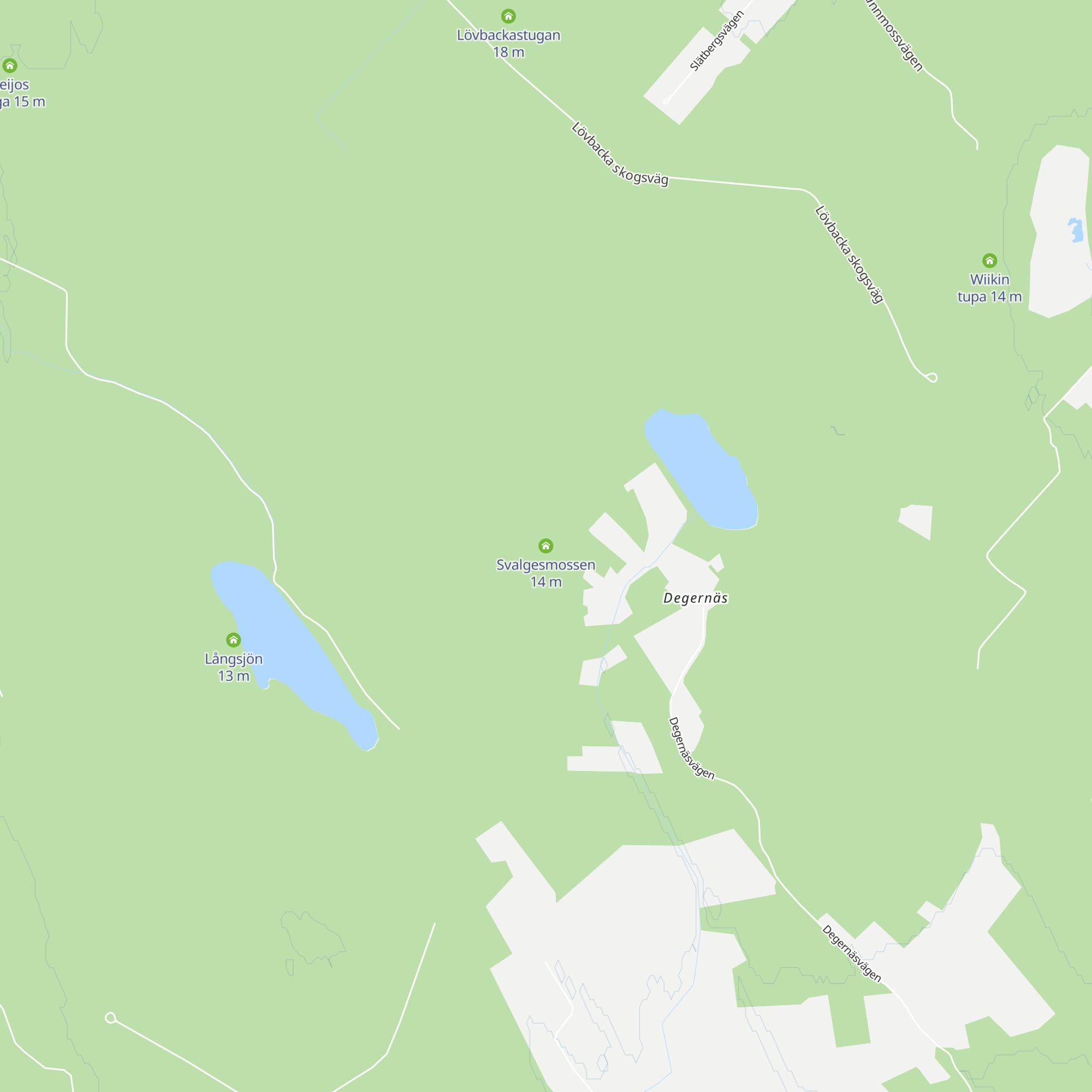 Svalgesmossen map