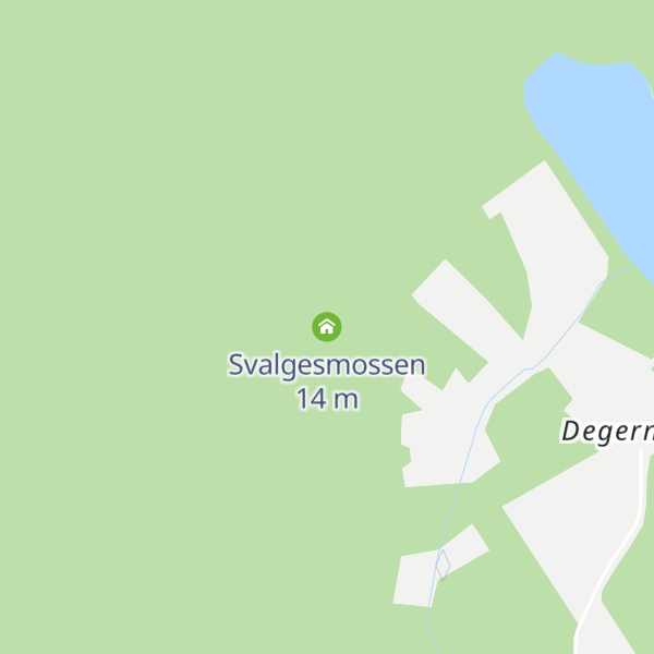 Map of Svalgesmossen