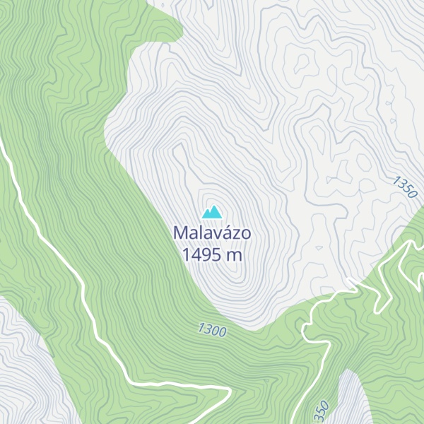 Map of Malavázo