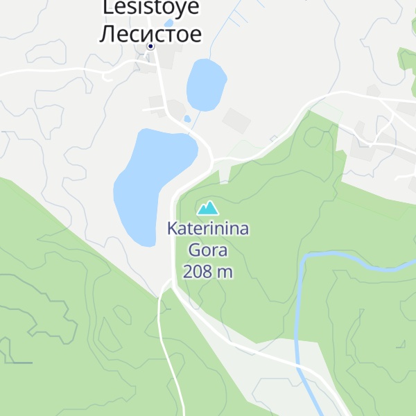 Map of Katerinina Gora