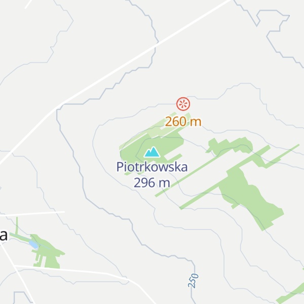 Map of Piotrkowska