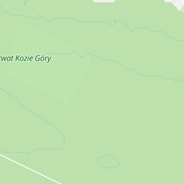 Map of Kozie Góry