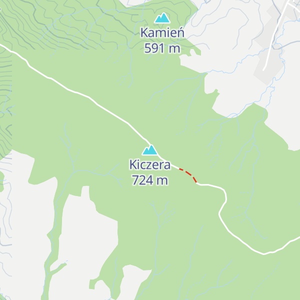Map of Kiczera