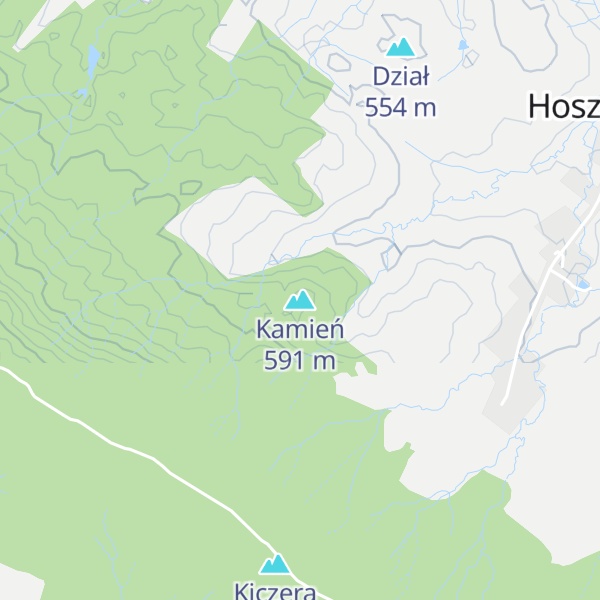 Map of Kamień
