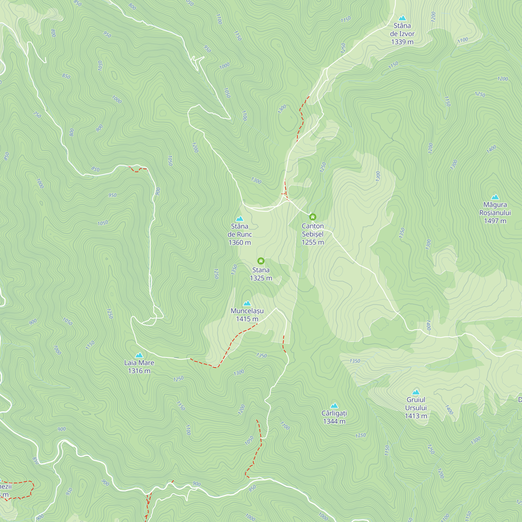 Stana map