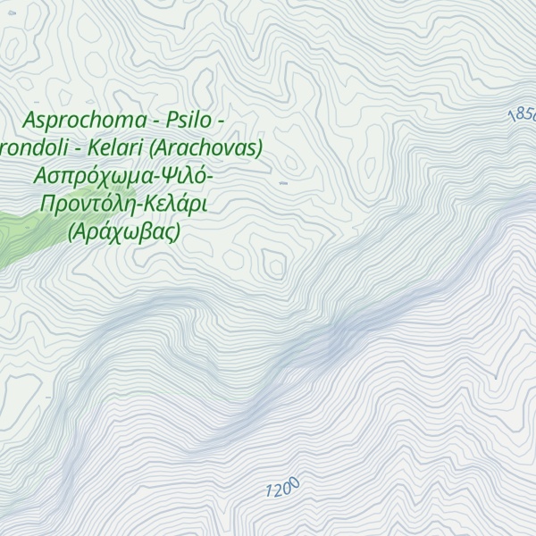 Map of Petritis 1923