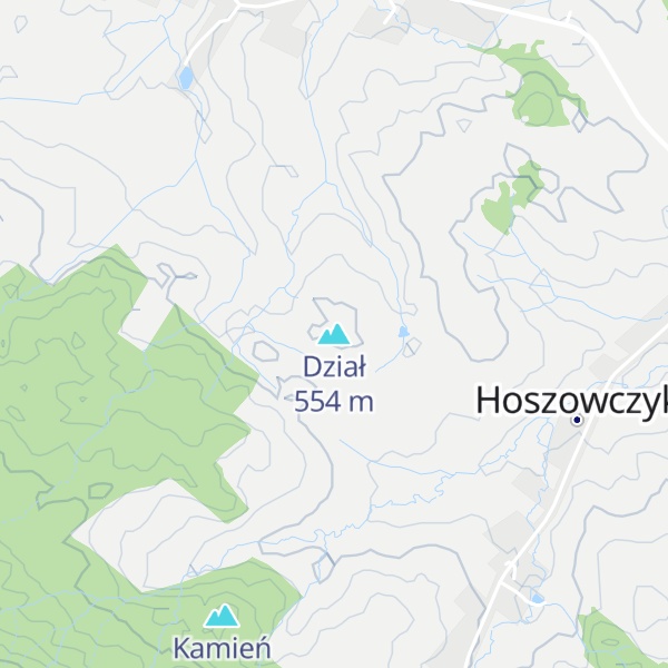 Map of Dział