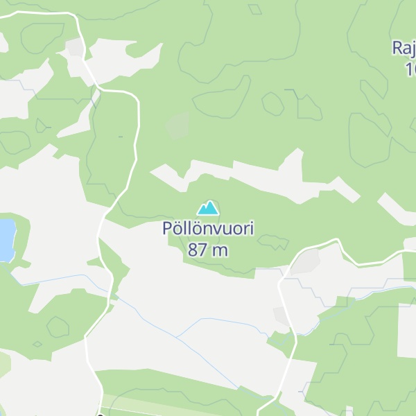 Map of Pöllönvuori