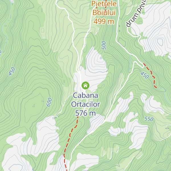 Map of Cabana Ortacilor