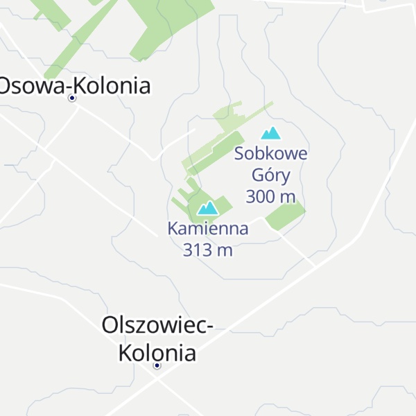 Map of Kamienna